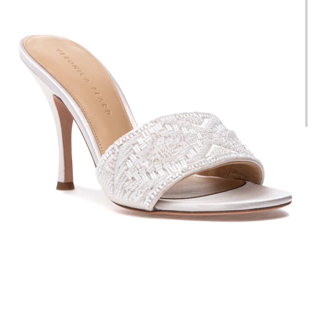 Veronica Beard Braxton Sandal, Coconut Size 9M